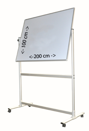 Whiteboard magnetisch (NRW Umwelt-Line) –  drehbare 360 Grad Ausführung – Größe : 200(B) x 100(H) cm ab 110 Euro zu mieten